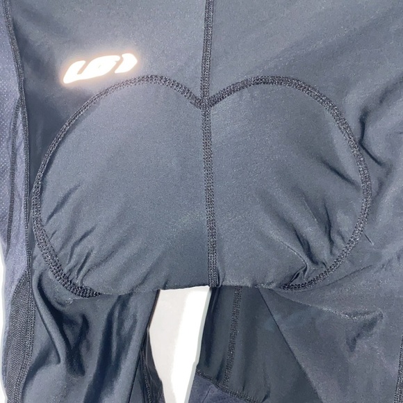LOUIS GARNEAU SIZE LARGE CYCLING SHORTS UNISEX NYLON SPANDEX COMFORT PADDED - Picture 8 of 15